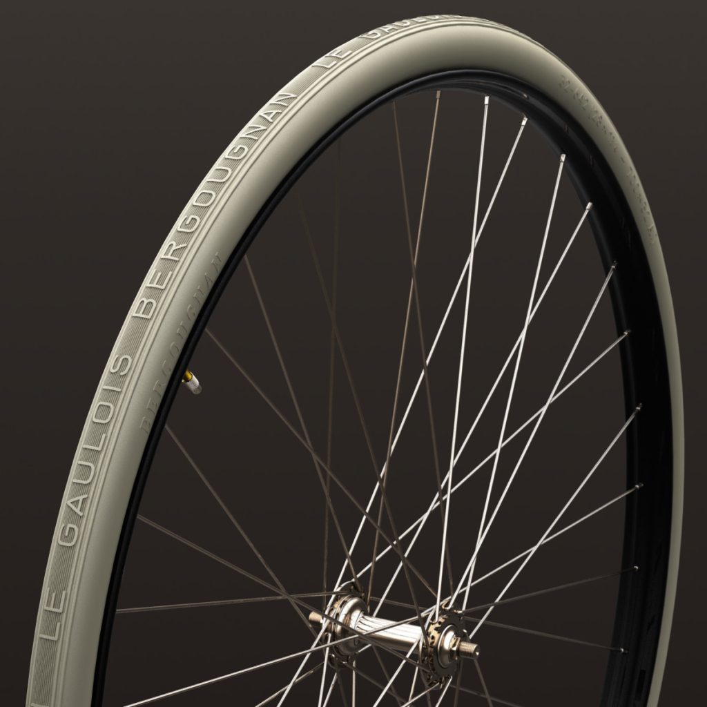 Pneu vélo ancien 700A BERGOUGNAN 700x32A 32 642 700A Gris (blanc) 02