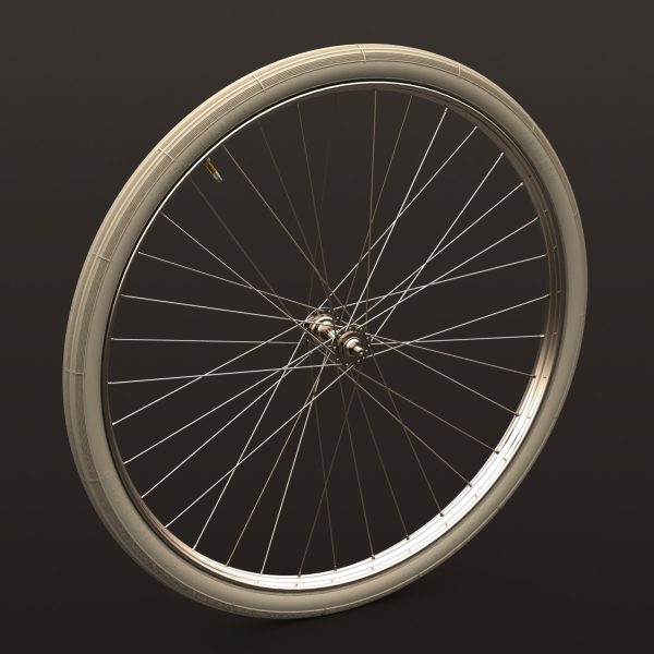 Pneu vélo ancien BERGOUGNAN 650x42B 44 584 650B ½Ballon Blanc 01