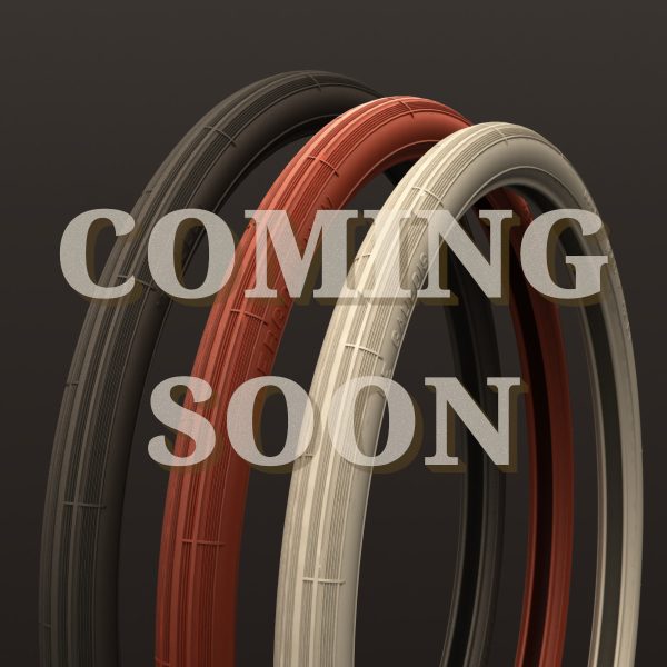 Pneu vélo ancien BERGOUGNAN 650x42B 44 584 650B ½Ballon Noir Rouge Blanc Coming soon